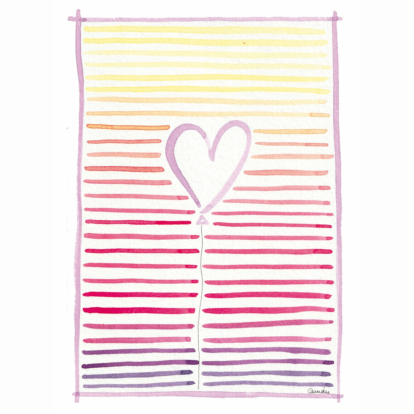 Aimer en couleurs - Tirage d'art en édition limitée