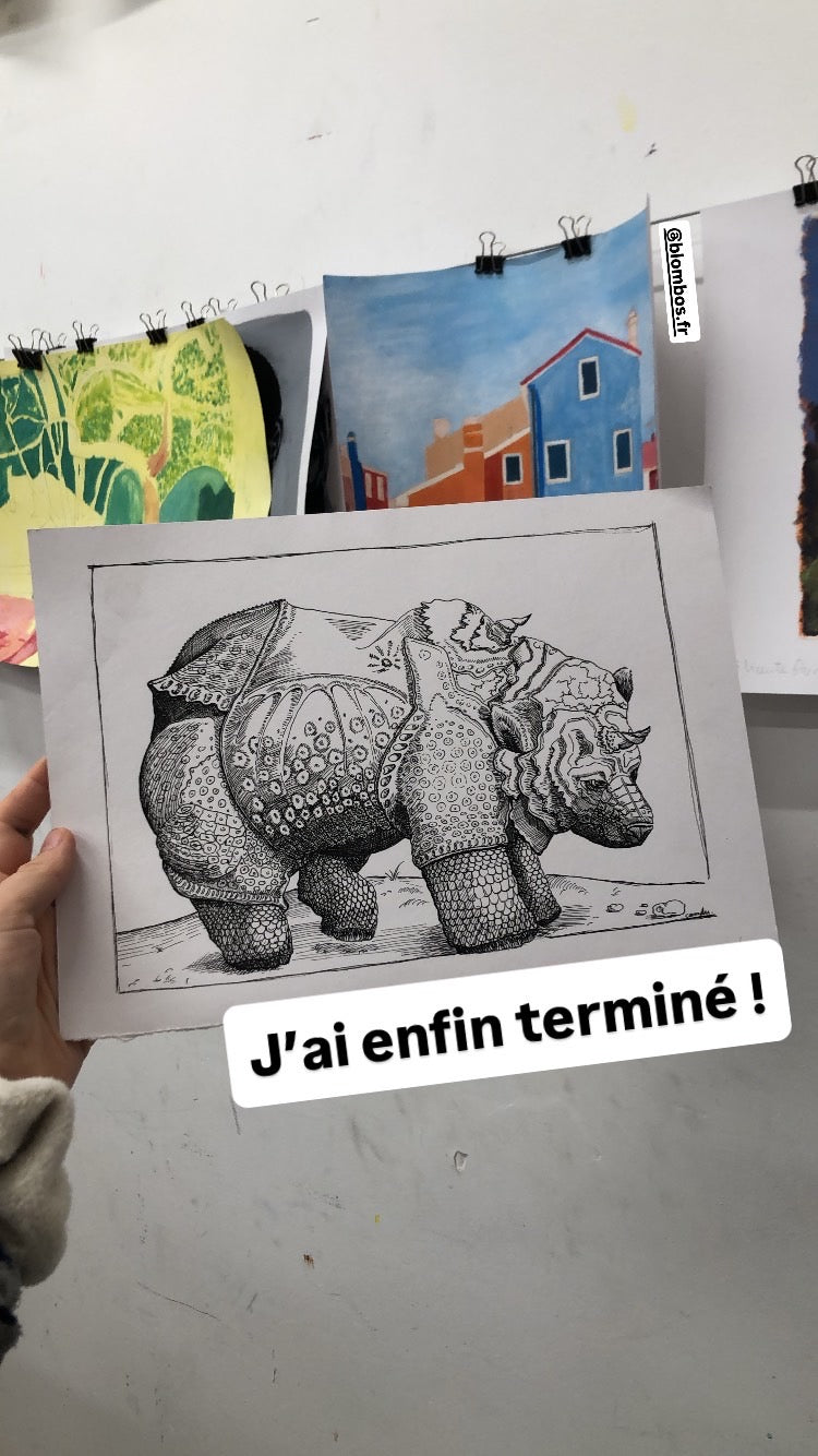 Ours guerrier - Tirage d'art en édition limitée