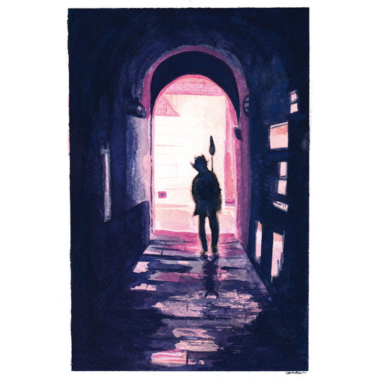 Un diable - Tirage d'art