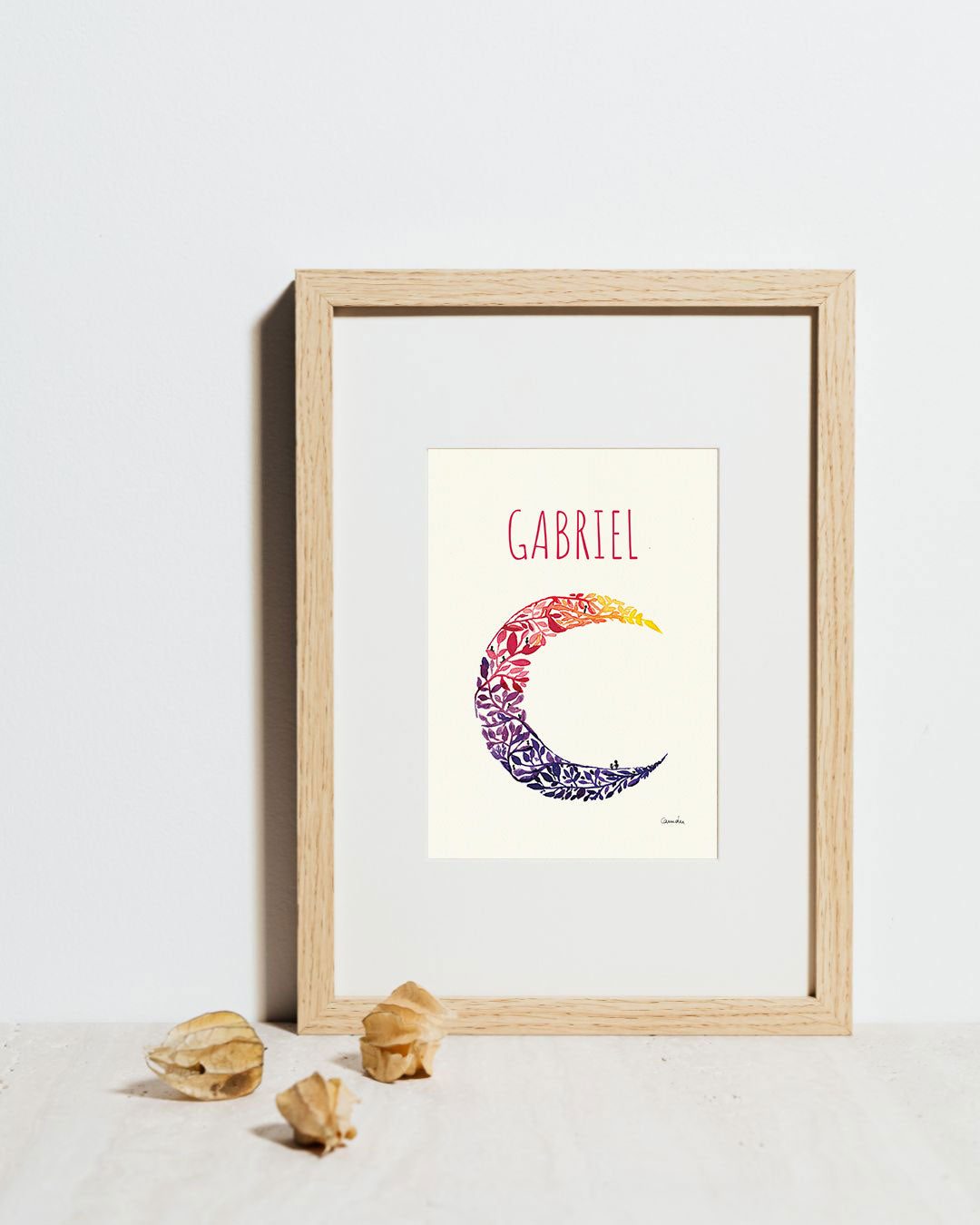 Clair de lune - Affiche personnalisable