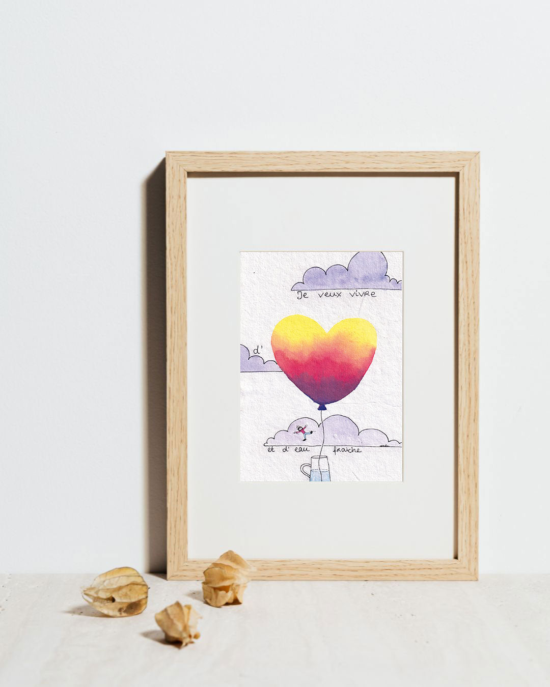 D'amour et d'eau fraiche - Tirage d'art en édition limitée