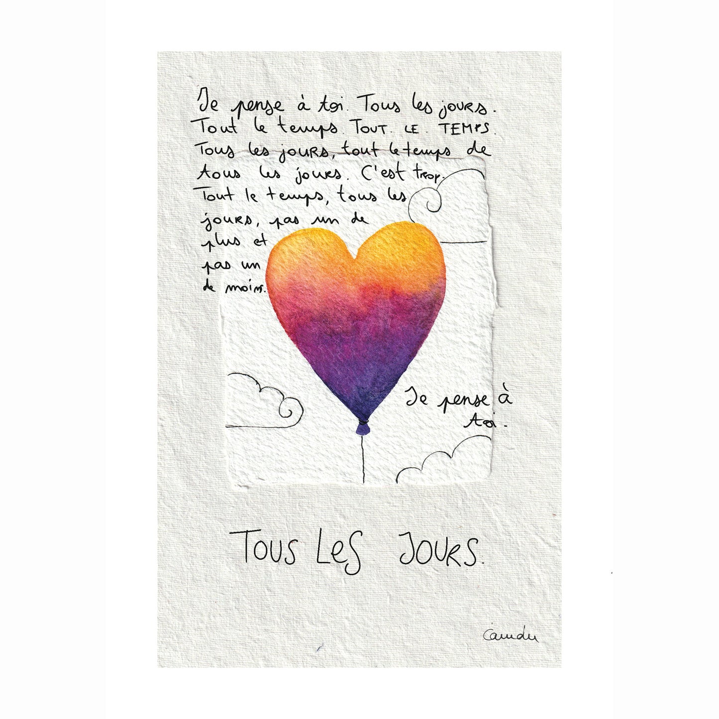 Tous les jours - Print