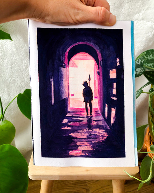 Un diable - Tirage d'art