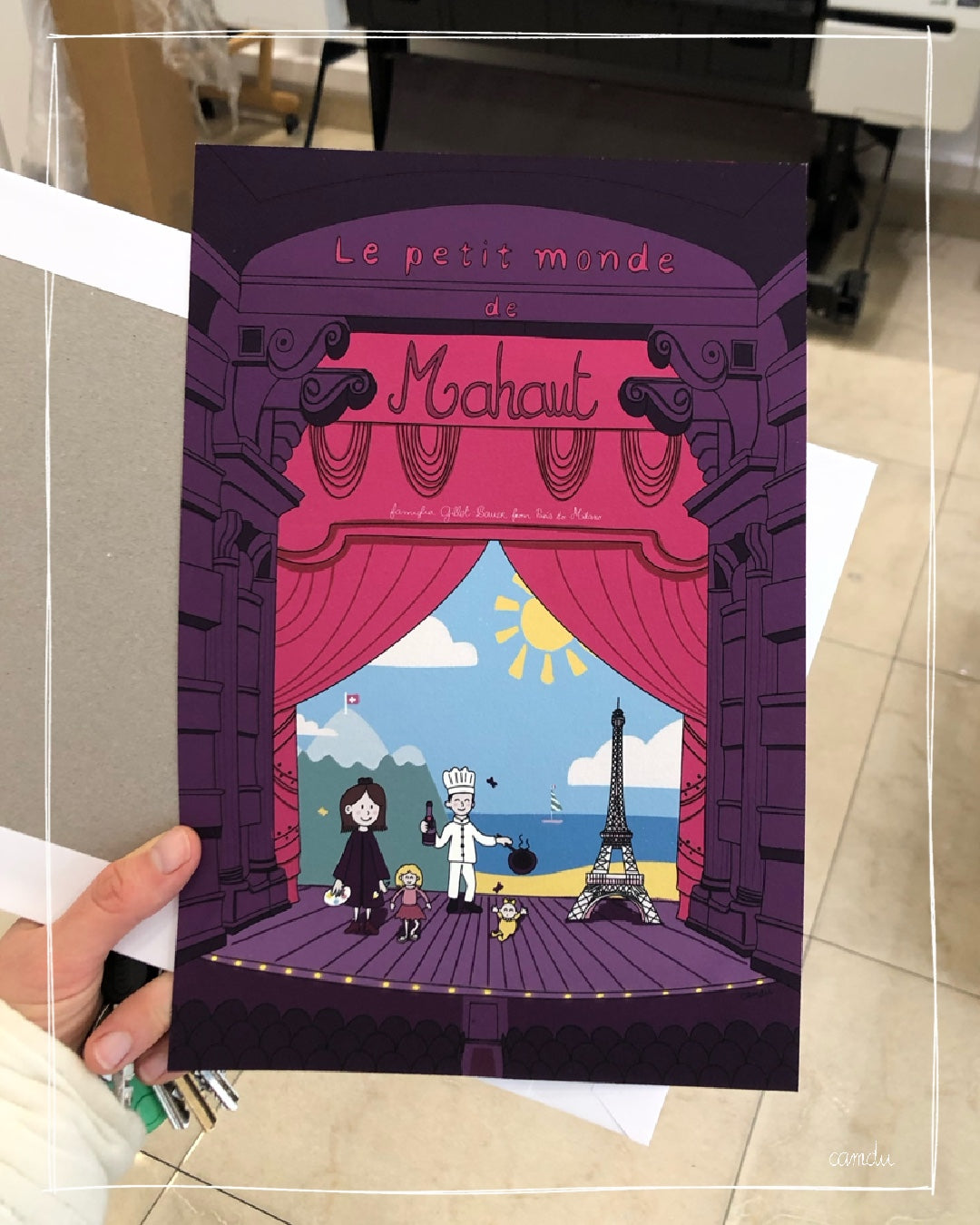 Une illustration 100% personnalisée