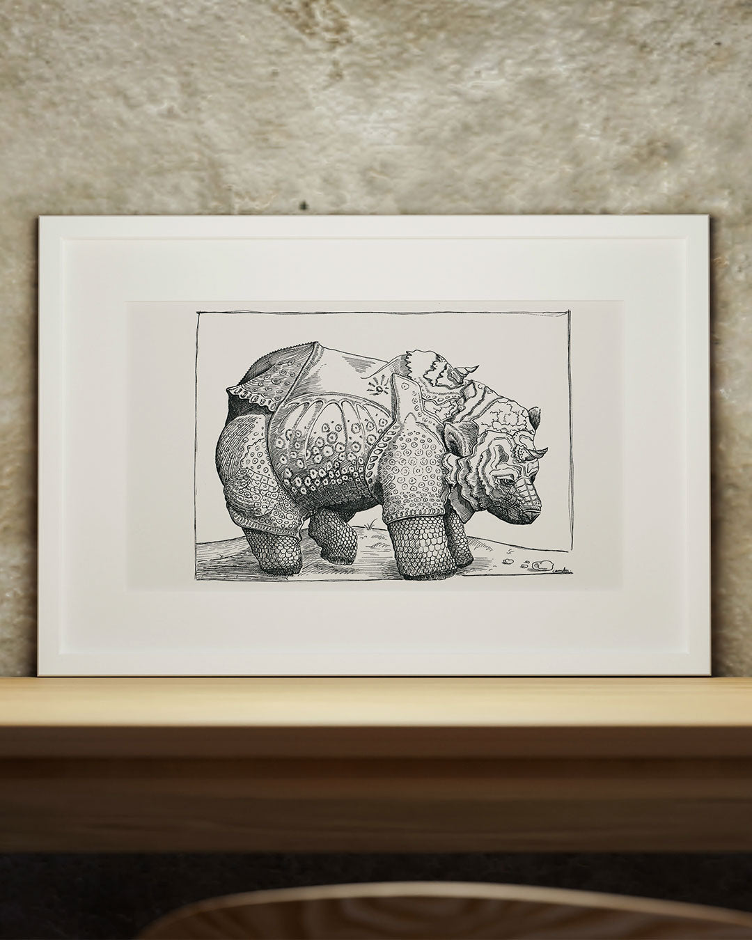 Ours guerrier - Tirage d'art en édition limitée
